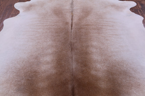 SUPER SALE Brown & White Natural Cowhide Rug - XX-Large 7' 6