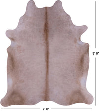 Thumbnail for SUPER SALE Beige Natural Cowhide Rug - XX-Large 8' 0