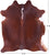 SUPER SALE Brown Natural Cowhide Rug - X-Large 7' 0"H x 6' 2"W