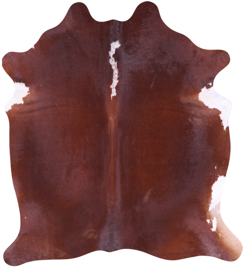 SUPER SALE Brown Natural Cowhide Rug - X-Large 7' 0