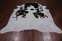 Thumbnail for SUPER SALE Black & White Natural Cowhide Rug - XX-Large 8' 7