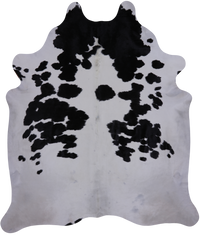 Thumbnail for SUPER SALE Black & White Natural Cowhide Rug - XX-Large 8' 7