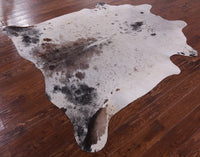 Thumbnail for SUPER SALE Brown Salt & Pepper Natural Cowhide Rug - X-Large 7' 0