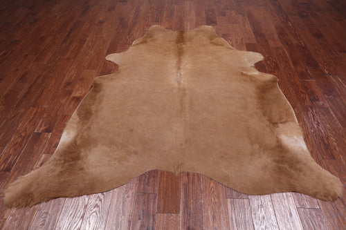 SUPER SALE Light Brown Natural Cowhide Rug - XX-Large 7' 4