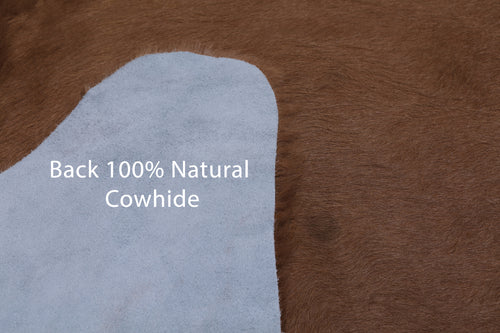 SUPER SALE Light Brown Natural Cowhide Rug - XX-Large 7' 4