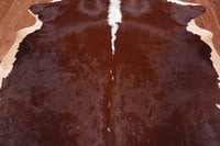 Thumbnail for SUPER SALE Brown Natural Cowhide Rug - X-Large 7' 3
