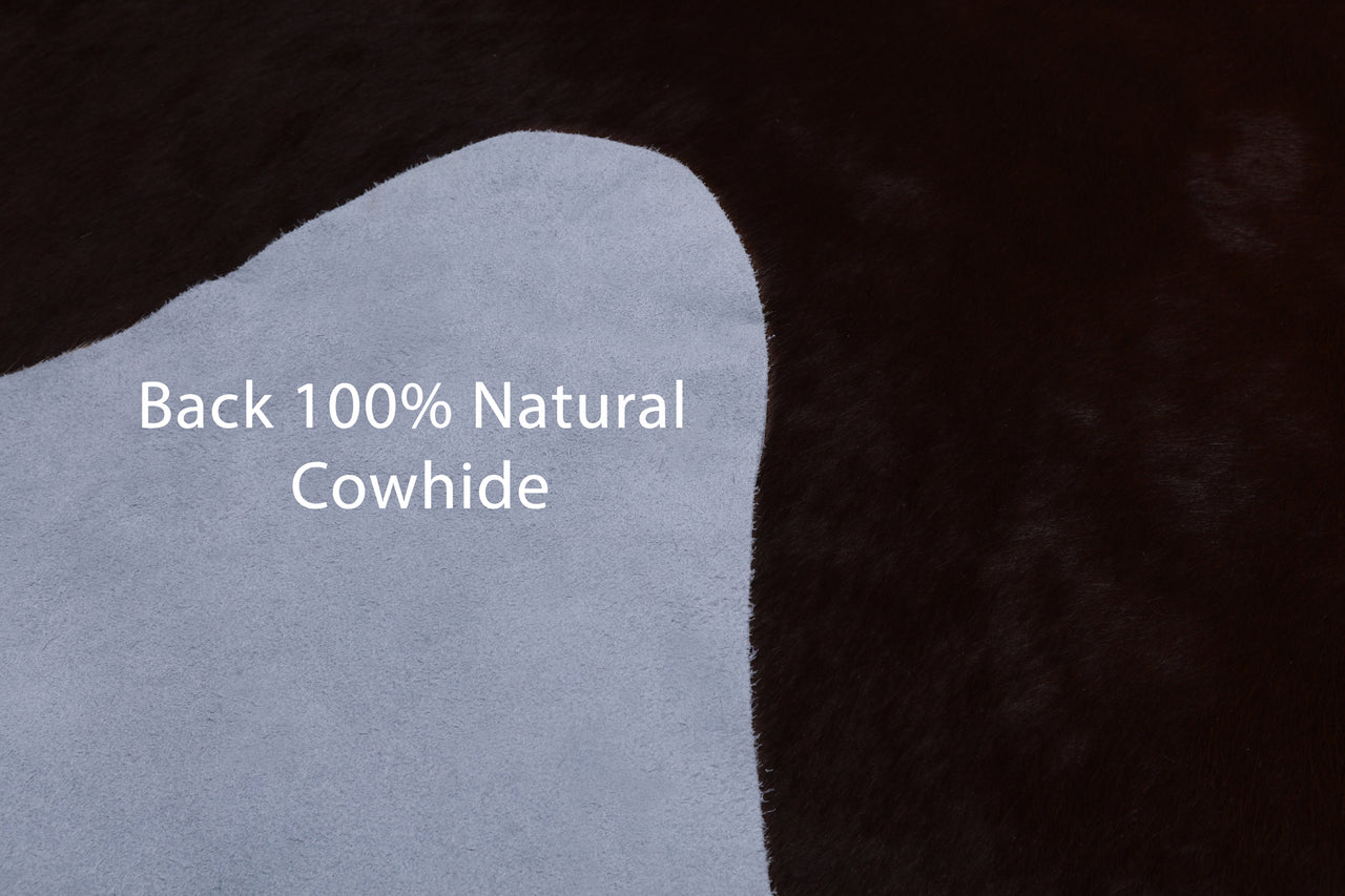 SUPER SALE Brown Natural Cowhide Rug - X-Large 7' 3"H x 6' 5"W