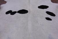 Thumbnail for SUPER SALE Black & White Natural Cowhide Rug - X-Large 6' 10
