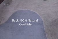 Thumbnail for SUPER SALE Black & White Natural Cowhide Rug - X-Large 6' 10