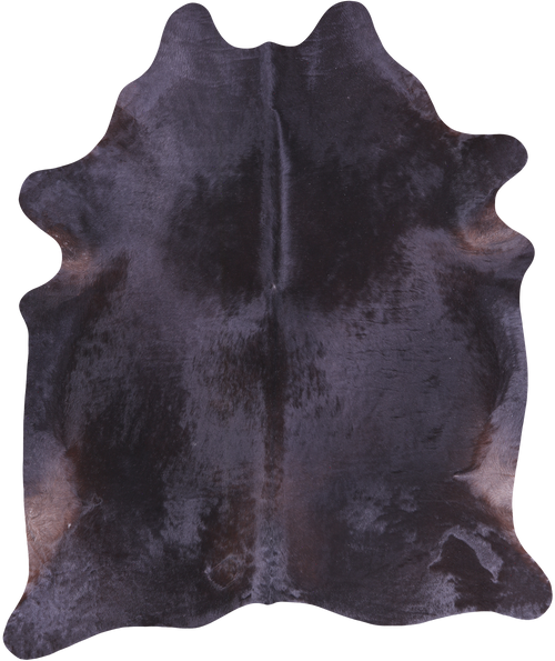 SUPER SALE Black Natural Cowhide Rug - XX-Large 8' 0