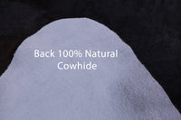 Thumbnail for SUPER SALE Black Natural Cowhide Rug - XX-Large 8' 0