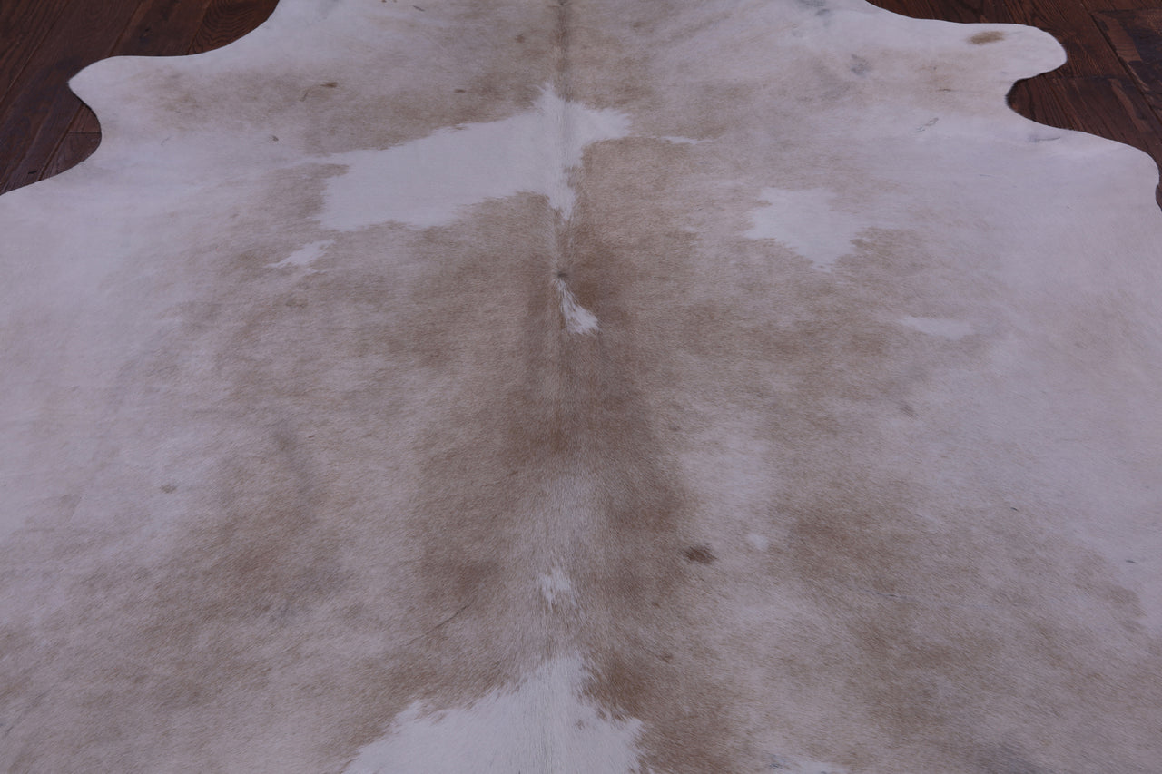 SUPER SALE Beige Natural Cowhide Rug - X-Large 7' 3"H x 6' 4"W