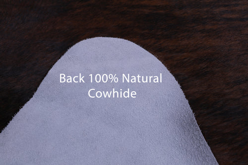 SUPER SALE Brindle Natural Cowhide Rug - X-Large 7' 2