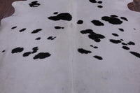 Thumbnail for SUPER SALE Black & White Natural Cowhide Rug - XX-Large 8' 2