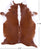 SUPER SALE Brown & White Natural Cowhide Rug - XX-Large 7' 10"H x 6' 3"W