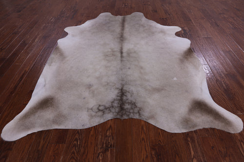 SUPER SALE Champagne Natural Cowhide Rug - XX-Large 7' 10