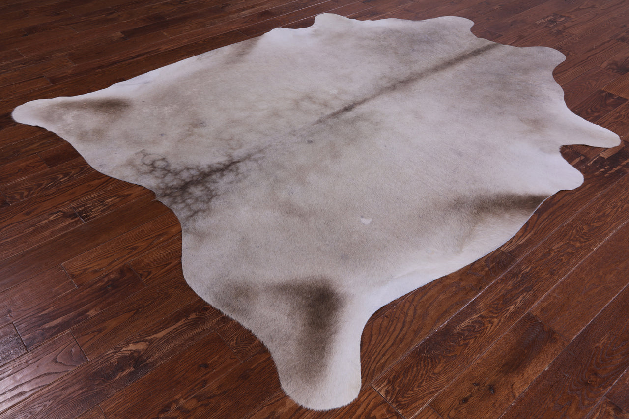 SUPER SALE Champagne Natural Cowhide Rug - XX-Large 7' 10"H x 6' 5"W