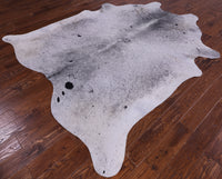 Thumbnail for SUPER SALE Black Salt & Pepper Natural Cowhide Rug - XX-Large 7' 10
