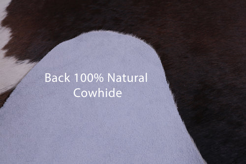 SUPER SALE Tricolor Natural Cowhide Rug - X-Large 7' 3