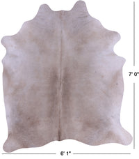 Thumbnail for SUPER SALE Beige Natural Cowhide Rug - X-Large 7' 0