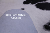 Thumbnail for SUPER SALE Black & White Natural Cowhide Rug - XX-Large 7' 8
