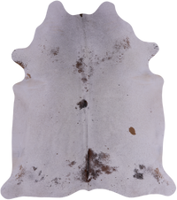 Thumbnail for SUPER SALE Brown Salt & Pepper Natural Cowhide Rug - XX-Large 7' 8