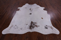 Thumbnail for SUPER SALE Brown Salt & Pepper Natural Cowhide Rug - XX-Large 7' 8