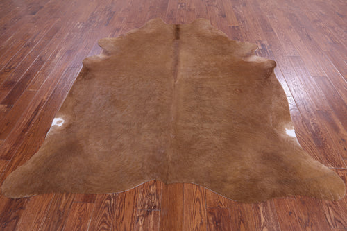 SUPER SALE Brown Natural Cowhide Rug - XX-Large 7' 8