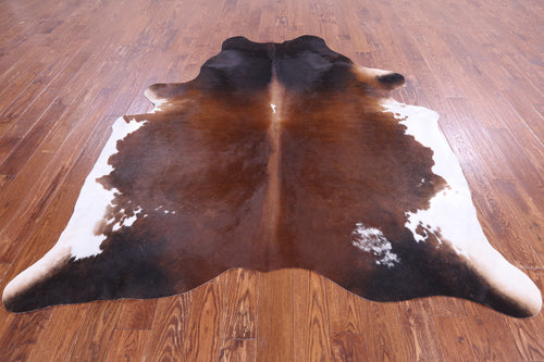 SUPER SALE Tricolor Natural Cowhide Rug - XX-Large 7' 10