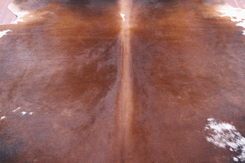 SUPER SALE Tricolor Natural Cowhide Rug - XX-Large 7' 10