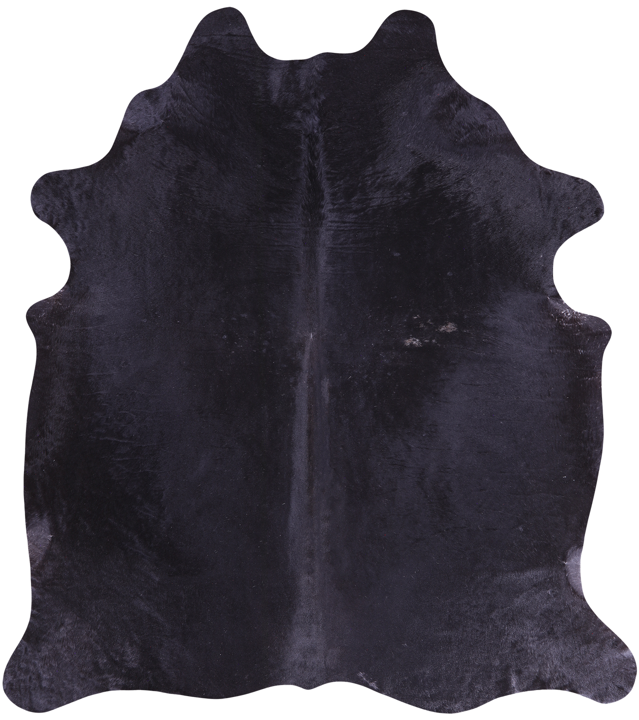 SUPER SALE Black Natural Cowhide Rug - X-Large 7' 3"H x 6' 5"W