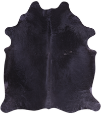 Thumbnail for SUPER SALE Black Natural Cowhide Rug - X-Large 7' 3