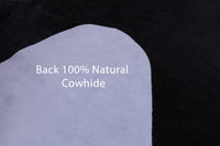 Thumbnail for SUPER SALE Black Natural Cowhide Rug - X-Large 7' 3