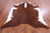 SUPER SALE Brown & White Natural Cowhide Rug - X-Large 7' 1"H x 6' 4"W