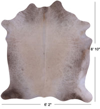 Thumbnail for SUPER SALE Beige Natural Cowhide Rug - X-Large 6' 10