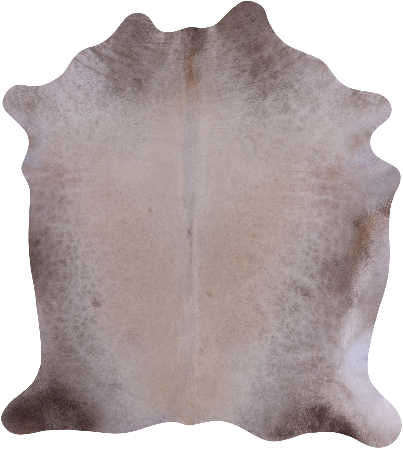SUPER SALE Beige Natural Cowhide Rug - X-Large 6' 10"H x 6' 2"W