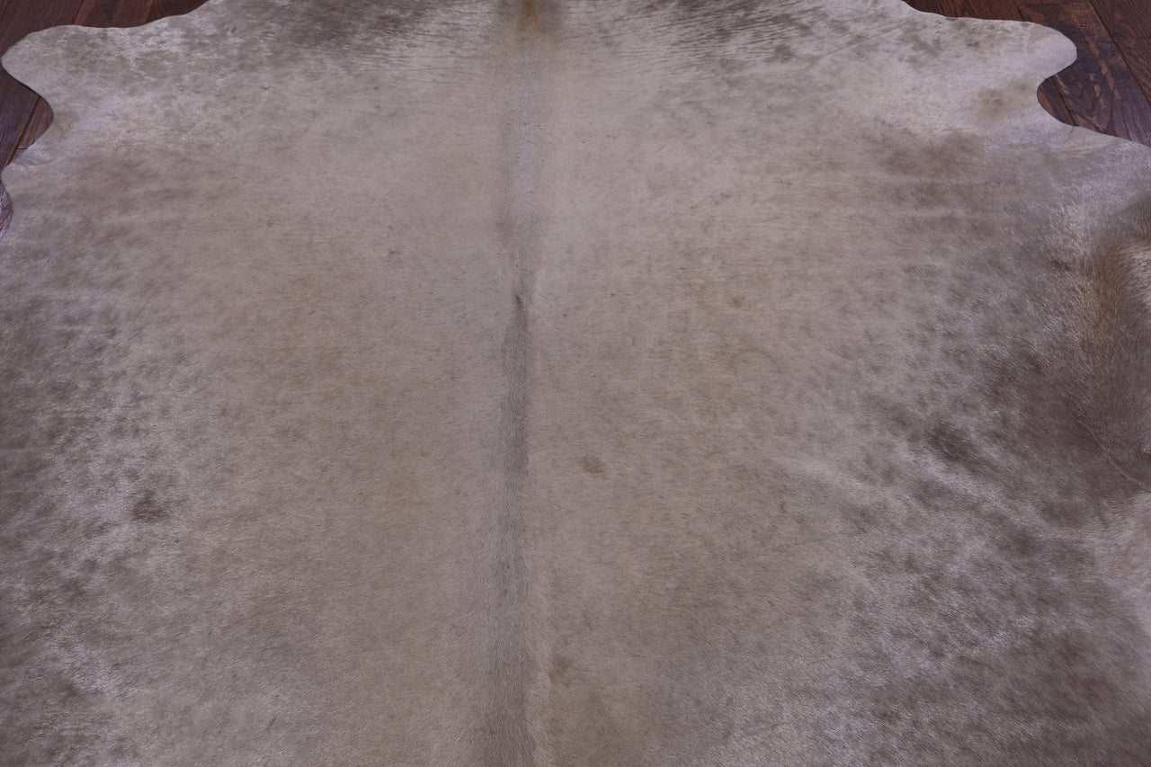 SUPER SALE Beige Natural Cowhide Rug - X-Large 6' 10"H x 6' 2"W