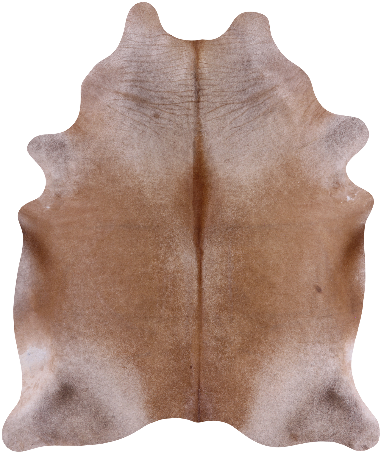 SUPER SALE Light Brown Natural Cowhide Rug - XX-Large 7' 7"H x 6' 3"W
