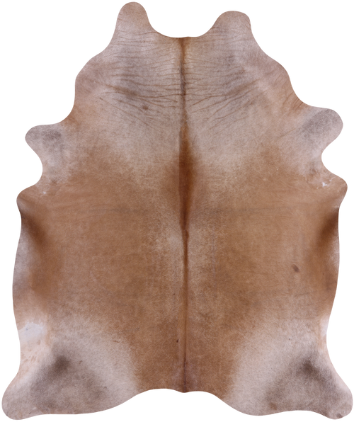 SUPER SALE Light Brown Natural Cowhide Rug - XX-Large 7' 7
