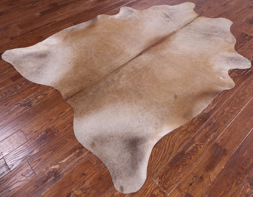 SUPER SALE Light Brown Natural Cowhide Rug - XX-Large 7' 7