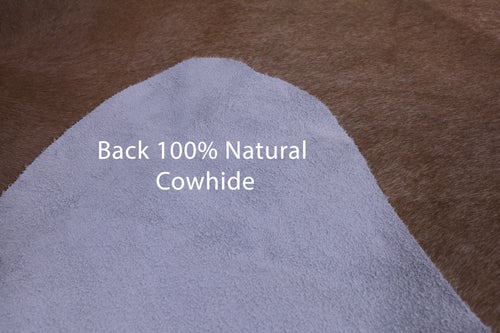 SUPER SALE Light Brown Natural Cowhide Rug - XX-Large 7' 7