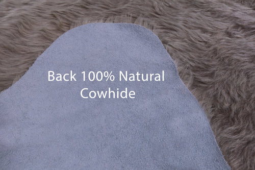SUPER SALE Champagne Natural Cowhide Rug - XX-Large 7' 4
