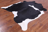 Thumbnail for SUPER SALE Black & White Natural Cowhide Rug - X-Large 7' 3