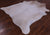 SUPER SALE Beige Natural Cowhide Rug - XX-Large 8' 2"H x 6' 7"W