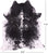 SUPER SALE Black Salt & Pepper Natural Cowhide Rug - X-Large 7' 3"H x 6' 2"W