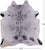 SUPER SALE Black Salt & Pepper Natural Cowhide Rug - XX-Large 7' 6"H x 6' 9"W