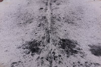 Thumbnail for SUPER SALE Black Salt & Pepper Natural Cowhide Rug - XX-Large 7' 6