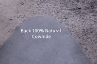 Thumbnail for SUPER SALE Black Salt & Pepper Natural Cowhide Rug - XX-Large 7' 6