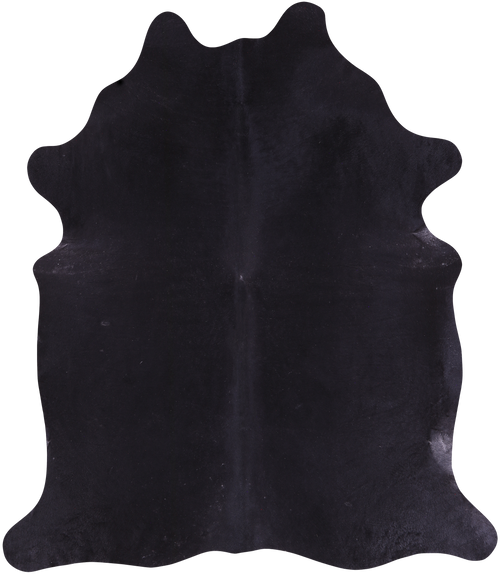 SUPER SALE Black Natural Cowhide Rug - X-Large 7' 2