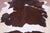 SUPER SALE Brown & White Natural Cowhide Rug - XX-Large 7' 10"H x 7' 0"W